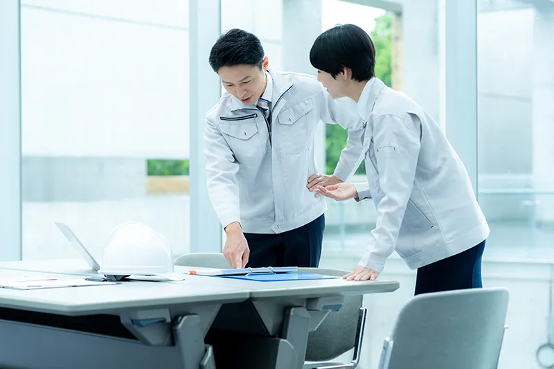 自動車部品工場での工程管理