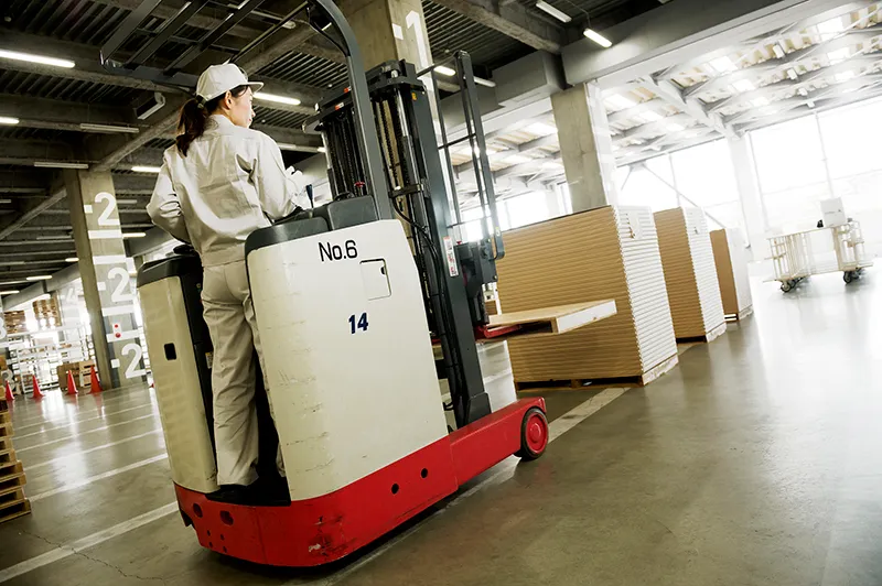 ピッキング作業の確認業務